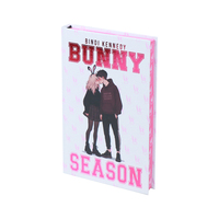 Impression de livres de romances contemporaines avec couverture rigide personnalisée, bords pulvérisés, couverture illustrée avec bords roses, fabricant de livres