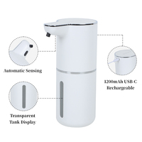 Distributeur de Savon Liquide Automatique Portable Rechargeable Sans Contact Nouvelle Génération – Pompe à Savon Liquide – Bouteille Distributrice de Savon Liquide – Offre Spéciale