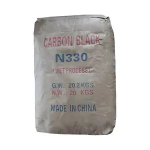 Pneu noir de carbone Pigment poudre plastique Colorant Pigment noir de carbone N330
