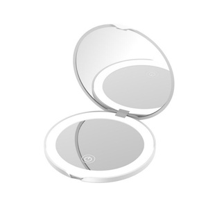 Gift <b>Mirror</b> Led Compact Magnifying 2X/10X <b>Mirror</b> Handheld 2 Sided Pocket <b>Mirror</b> Travel Makeup <b>Mirror</b> - Product Image 4