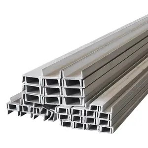 Purlin C8x11.5 Hot Rolled Galvanized Carbon 41m C Purlin C Channel Steel Price 6mm 8mm U Channel