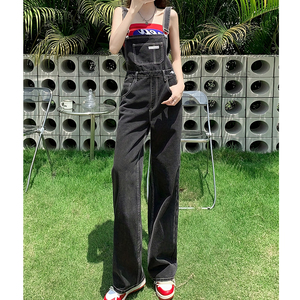 Proveedor de China Super Skinny Denim Romper Mujeres Overoles Mujeres \ 'S Zaras Jeans Monos sólidos - Product Image 4