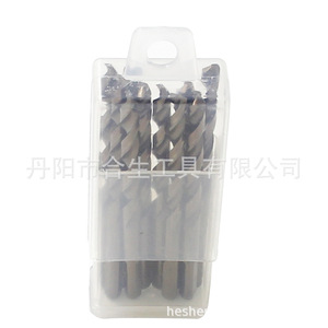 Mr <b>Drill</b> Twist <b>Drill</b> <b>Bit</b> 6.35mm Triangular Shank Gold Finish Metal Drilling 14-Piece Set - Product Image 3