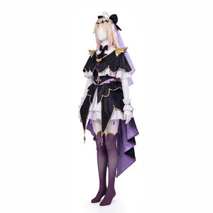Conjunto de Disfraz de Cosplay Inspirado en <span class=keywords><strong>Anime</strong></span> de Fantasía, Kit de Ropa de Poliéster para <span class=keywords><strong>Mujeres</strong></span> Adultas, Vestido de Personaje para Eventos de Halloween - Product Image 3