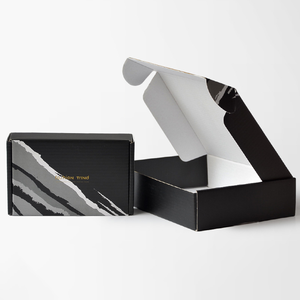 批发可生物降解纸质邮件盒运输邮件盒刚性礼品盒适用于小型企业 - Product Image 2