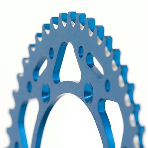 MT03 Pignon de moto arrière en aluminium 7075 Ergal pour Kawasaki <span class=keywords><strong>Ninja</strong></span> 250 400 <span class=keywords><strong>300</strong></span> EX GSX-R600/1000 <span class=keywords><strong>Yamaha</strong></span> R3 R7 R1 R6 YZF Ergal - Product Image 5