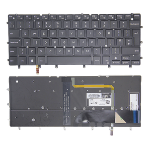 Clavier rétroéclairé avec disposition US/UK/RU/SP/FR/AR/hébreu/JP pour <span class=keywords><strong>Dell</strong></span> <span class=keywords><strong>XPS</strong></span> <span class=keywords><strong>13</strong></span> 9343 9350 9360 <span class=keywords><strong>P54G</strong></span> P41F P57G, couleur noire - Product Image 3