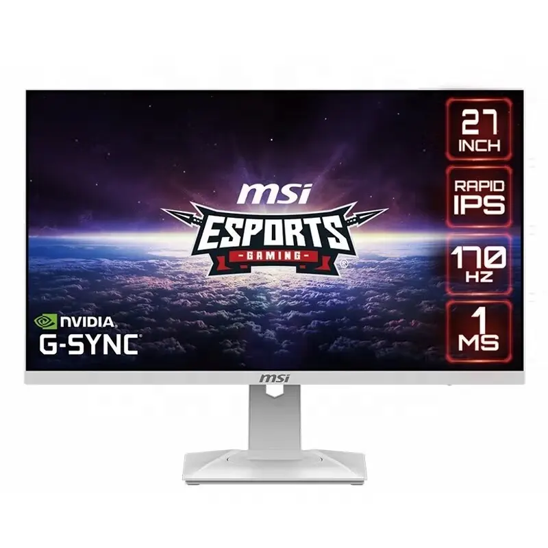 Mới optix g274qrfw Gamer trắng 27inch độ phân giải cao 170Hz Máy tính để bàn LCD PC chơi Game máy tính inch 2K màn hình mis 27