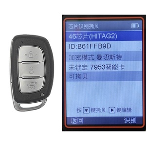 Chiavi di Ricambio Intelligenti per Veicoli <span class=keywords><strong>Rio</strong></span>/Reina con Chip ID46 433MHz FSK Produttore di Telecomandi per Auto - Product Image 2