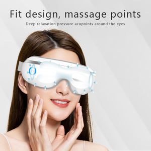 Neues intelligentes Augen massage gerät mit einstellbarem Heiz vibrations druck zur Linderung von Augen ermüdung - Product Image 3