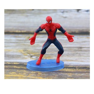 Set di 7 Piccole Figure d'Azione di <span class=keywords><strong>Spiderman</strong></span> in Plastica HY, Giocattoli Economici per Decorazione Torte e Feste di Compleanno - Product Image 4