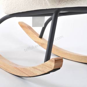 Mecedora moderna contemporánea para guardería con construcción de madera Muebles para el hogar ecológicos para sala de estar - Product Image 5