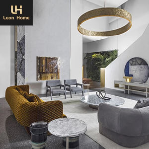 Conjunto <span class=keywords><strong>de</strong></span> sofás italianos <span class=keywords><strong>de</strong></span> lujo, muebles modernos <span class=keywords><strong>de</strong></span> terciopelo para sala <span class=keywords><strong>de</strong></span> estar, 3 plazas - Product Image 4
