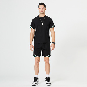 Nuovo vestito estivo di grandi dimensioni da uomo Casual traspirante e comodo da corsa sportiva sottile da allenamento Slim Fit da uomo - Product Image 3