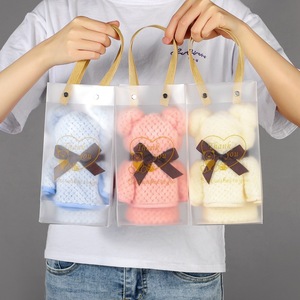 Toalla de lana de <span class=keywords><strong>Coral</strong></span> suave T51Top, regalo de cumpleaños y bodas, regalos de agradecimiento para invitados - Product Image 4