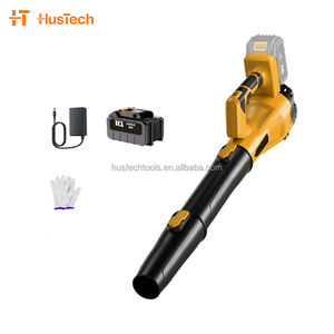 Souffleur de feuilles sans fil industriel DIY 20V à moteur sans balais, vitesse du vent 46,5 m/s, pression 150g, batterie portable 5,0 Ah, pour jardin 1 - Product Image 5