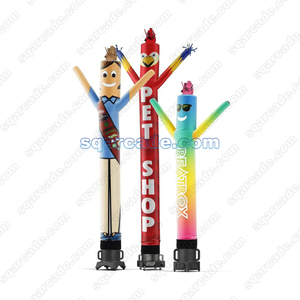 Logo personnalisé Air Dancer Man <span class=keywords><strong>Grand</strong></span> équipement d'amusement publicitaire gonflable <span class=keywords><strong>extérieur</strong></span> avec <span class=keywords><strong>animation</strong></span> Sky Dancer - Product Image 3
