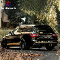 2014-19y C classe 2 portes W205 ancienne voiture mise à niveau vers la nouvelle C63 C43 coupé voiture de sport kits de carrosserie pièces de carrosserie automobile calandre de pare-chocs avant