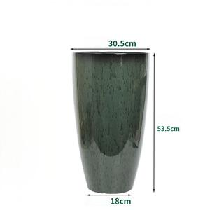 Pot de <span class=keywords><strong>fleurs</strong></span> décoratif pour jardin, intérieur, salon, décoration artificielle, grands pots de <span class=keywords><strong>fleurs</strong></span> en plastique pour l'<span class=keywords><strong>extérieur</strong></span> - Product Image 4