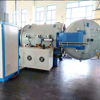 Precio competitivo Horno de carbonización de cámara única Circulación externa Refrigeración por agua Máquina de vacío de temperatura constante