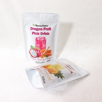 Impression en héliogravure personnalisée, sac de conditionnement liquide de qualité alimentaire de 150 ml (12 oz) pour jus de fruits, boisson, sac debout, sachet de boisson