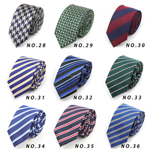 Corbatas Formales Nuevas para Hombre, Corbata de Negocios para Boda, Diseño a Rayas, Corbata Jacquard de 6 cm, Accesorios para Uso Diario - Product Image 5