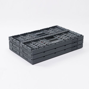 Boîte de rangement pliable pour ferme 600x400x225mm, caisses en <span class=keywords><strong>plastique</strong></span> pour la récolte des <span class=keywords><strong>fruits</strong></span> <span class=keywords><strong>et</strong></span> légumes, caisses pliables en <span class=keywords><strong>plastique</strong></span> - Product Image 3