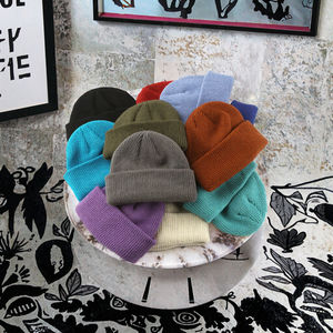 Unisex Custom Logo Embroidered Digital Printing Letter Pattern Acrylic <b>Beanie</b>-Warm Winter Cap for Adults - Product Image 3