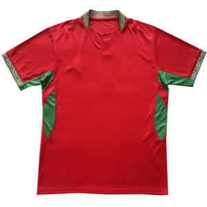 قمصان كرة قدم مغربية بالجملة للبالغين عالية الجودة ورخيصة الثمن، قمصان كرة قدم تايلاندية كلاسيكية للمنزل قابلة للتخصيص وعتيقة الطراز - Product Image 3