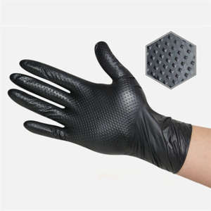 Guantes <span class=keywords><strong>de</strong></span> <span class=keywords><strong>Examen</strong></span> <span class=keywords><strong>de</strong></span> Nitrilo Azules Desechables <span class=keywords><strong>de</strong></span> Grado Médico, Elásticos, Sin Polvo, Sin Látex, Multiusos - Product Image 2