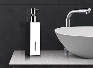 เครื่องจ่ายสบู่สแตนเลส ภาชนะเติมแชมพูโรงแรมแบบรีฟิลได้ - Product Image 2