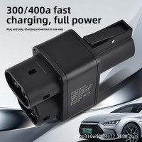 Adaptateur NACS vers CCS2 DC 300KW 400KW IP65 IP67 Connecteur de charge rapide DC En stock Convertisseur de charge VE Adaptateur de chargeur de voiture