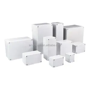 IP65 Nhựa Kín Nước Điện Enclosure Junction Box Hộp Phân Phối Ngoài Trời 252x152x100mm