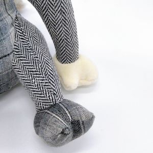 Tapón de puerta de tela con diseño personalizado de <span class=keywords><strong>toro</strong></span> gris de peluche con forma de animal de arena - Product Image 3