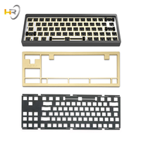 Boîtier de clavier en aluminium, pièce de fraisage, service de placage or, cnc, personnalisé, 100 pièces
