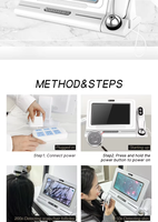 Portable Salon Skin Scalp Hair Analyzer Scalp Scanner Hair Follicle Detector with 200x Magnification Compact Design