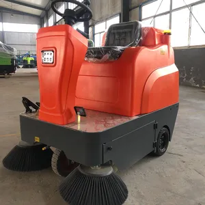 road park shopping mall cleaning sweeper with electric power