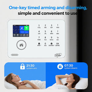 Tragbares WiFi 4G Lte Tuya Smart-Sicherheits alarmsystem mit 2,4-Zoll-TFT-Touchpanel mit Alexa Google Home Smart Home Security - Product Image 4