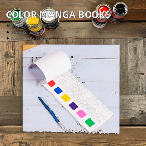 ألوان مائية عالية الجودة للأطفال بالجملة تلوين مائي للجرافيتي مع أصباغ وفرشاة - Product Image 3