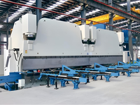 Presse plieuse CNC entièrement automatique à 4 axes série WE67K, moteur de pompe 15 kW pour tôles d'aluminium, certifiée ISO, usage industriel