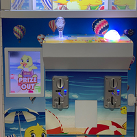 Machine de Jeu à Monnayeur Happy Duck : Distributeur de Petits Jouets avec Accepteur de Billets