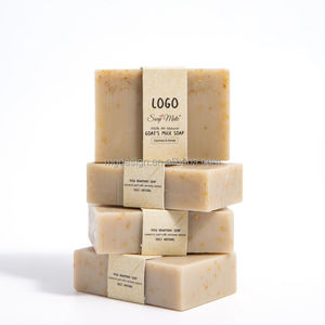 Sapone Artigianale all'Avena, Miele e Latte di Capra, Fragranza Vegetale, Detergente Viso, Schiuma da Bagno, Profumo Intenso, Sapone da Bagno Etichettato - Product Image 5