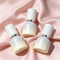 Nouvelles Bouteilles en Verre Vides Personnalisées pour Vernis à Ongles Gel UV, 10ml, avec Bouchon et Pinceau, pour Fabrication de Vernis Gel UV et Huile à Ongles
