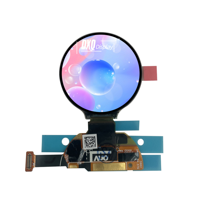 In Stock 1.2 Inch AMOLED Display 390x390 OLED Circle Screen 24Pin MIPI SPI IPS Technology Tiny X120BLN02 1.2 OLED Display Stock