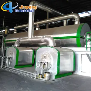 High-Efficiency Continous Tyre Pyrolysis Plant Diesel Plastic To Fuel Pyrolysis Machine