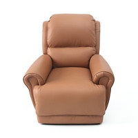 Fauteuil de cinéma VIP italien en cuir avec fonction massage et mousse à mémoire de forme, couleur élégante