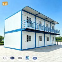 Rumah Modular Pabrikasi, Rumah Prefab Mini, Kabin Kontainer, Unit Apartemen Modular, Akomodasi Sementara untuk Penggunaan Staf Perkemahan