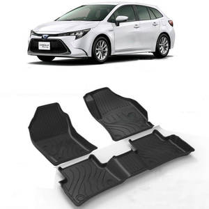 Alfombrilla de Piso para Auto Tpe para <span class=keywords><strong>Toyota</strong></span> <span class=keywords><strong>Corolla</strong></span> <span class=keywords><strong>Touring</strong></span> Sport E210 2018 2019 2020 2021 2022 <span class=keywords><strong>2023</strong></span> 2024 2025, Alfombra Impermeable - Product Image 1