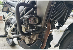 ขายึดรถจักรยานยนต์อเนกประสงค์ 22-32 มม. สำหรับติดตั้งไฟ LED ที่กันชน ท่อเหล็กยึดแบบขยาย สำหรับ Italika ปรับปรุง/อัพเกรด - Product Image 2