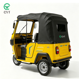 Producto Popular: 3pluscoco, Mototaxi Eléctrico de 3 Ruedas, Triciclo de Pasajeros Resistente para Operaciones de Taxi en Zonas Urbanas y Rurales - Product Image 2